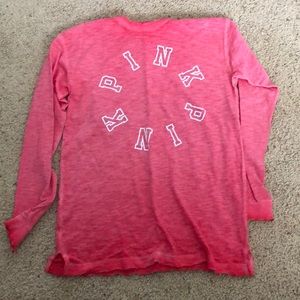 PINK long sleeve shirt